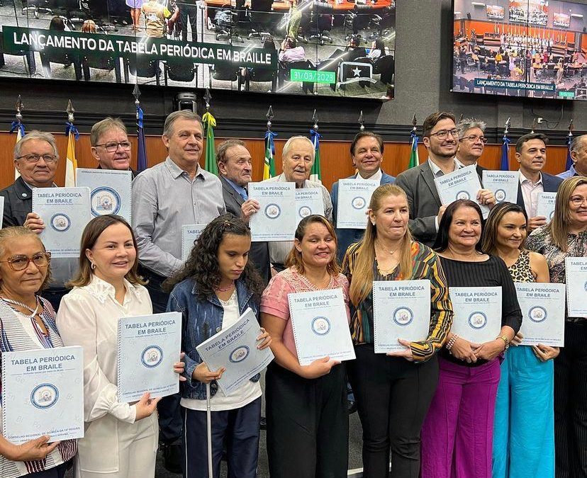 CRQ 14ª região lança a primeira Tabela Periódica em Braile do país
